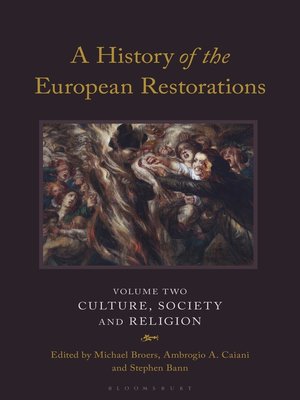 cover image of A History of the European Restorations